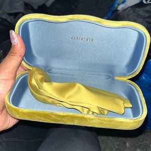 Gucci Velvet Sunglass Case